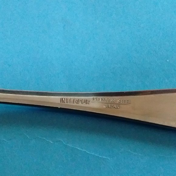 ROYAL ELEGANCE Vintage Replacement Flatware Desert Fork Interpur Japan New NB - Picture 4 of 4
